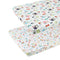 Onacosht Pack n Play Fitted Sheets for Baby Girl 2 Pack Set