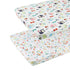 Onacosht Pack n Play Fitted Sheets for Baby Girl 2 Pack Set