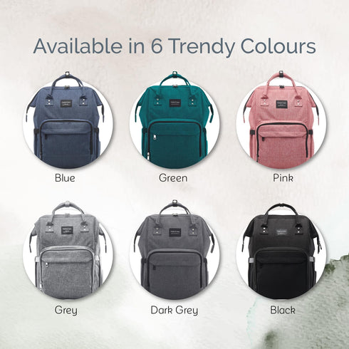 Backpack Backpack Kiddycare Diaper Bag | Baby Diaper Bags with Changing Station for Mom | Multipurpose Waterproof