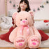 MorisMos Giant Teddy Bear Stuffed Animal - Life Size 36in Large Cuddly Soft Teddy Bear for Baby Shower