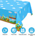 3 PCS Video Games Party Tablecloth: Plastic Table Cover for Video Games Birthday Party Decorations, 86.6 x 51.2in