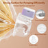 3 9 16/18/20/22/24mm 2 Pack Wearable Breastfeeding Pump Hands Free of Long Battery Life, Portable Electric Wireless