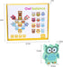 Berry President Stacking Toys, Colorful Wooden Balancing Owls Toy Set, Montessori Educational Game for Toddlers