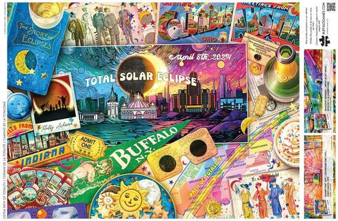 Buffalo Games - Aimee Stewart - Path of Totality - 1000 Piece Jigsaw Puzzle for Adults