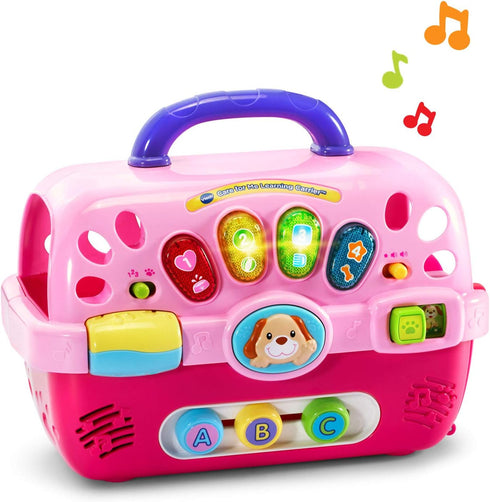 VTech Care for Me Learning Carrier - Pink Educational Toy for Toddlers (Frustration Free Packaging)