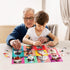 Jeacirio 100 4-8 4-6 6-8 8-10 4-Pack 15"x11" Piece Puzzles for Kids Ages - Dogs Flowers Donuts Cats Puzzles - Large
