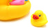 Floating Rubber Duckies Bath Play Set - 5 Pieces with 1 Jumbo Mama Ducky and 4 Baby Ducks (4 Colors)