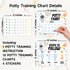 HOUSPEAK 10 216 Astronaut Potty Reward Sticker Chart for Toddlers Boys Girls, Sheets Training Chart with Stickers