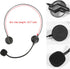 PROLOSO 9 Pack Play Headset with Microphone for Kids Toy Microphone Headband Rockstar Pop Singer Costume Accessories Black Headpiece Party Prop Only