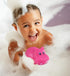 DolliBu Hippo Bath Buddy Squirter - Floating Pink Hippo Rubber Bath Toy, Fun Water Squirting Bathtime Play For Toddlers