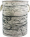 Mziart Large Unique Tree Stump Laundry Basket Bag, Collapsible Waterproof Hamper with Rope Handles, Stylish Storage Bin