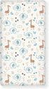 Streeyiu Giraffe Baby Crib Sheets for Boys Girls Elephant Fitted Crib Sheet for
