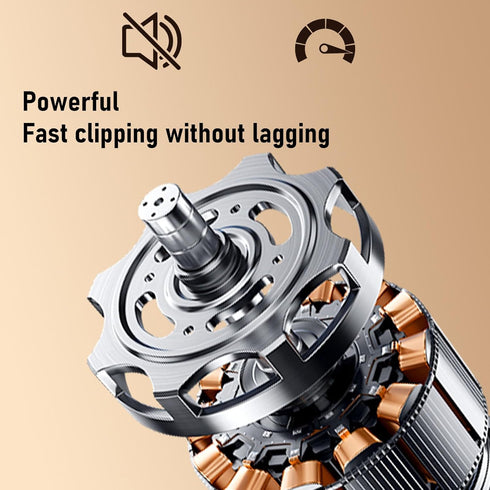 LICAEVEY Trimmer 2 Electric Nail Clipper, Powerful Electric Nail with Nail Clip Storage and Speeds, Low Noise Automatic