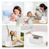 wenvastree Baby Wipes Dispenser, Wipe Holder for Baby & Adult,Keeps Wet Tissue Fresh, Non-Slip Wipes Case, Flushable