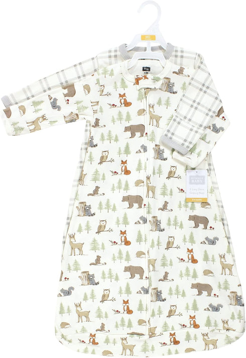 Unisex Cotton Long-Sleeve Baby Sleeping Bag