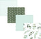 Hudson Baby Unisex Baby Cotton Flannel Receiving Blankets, One Size, Eucalyptus