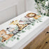 32"/34" 16" HawSkgFub Safari Jungle Baby Animal Leaf Changing Pad Cover, Natural Elephant Giraffe Zebra Lion Tiger