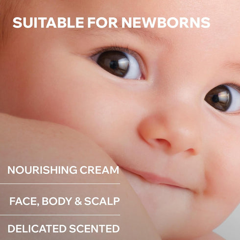 Uriage Baby Body Wash & Scalp With Organic Edelweiss & Shea Butter, Gently Cleanses & Preserves The Hydrolipidic Film
