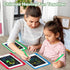 16 Pack 6.5 Inch 3 4 5 6 7 8 Party Favor LCD Writing Tablet for Kids, Colorful Doodle Board, Erasable Reusable