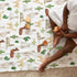 Watercolor Llama Alpacas Cactus Baby Blanket for Boy Girl, Soft Receiving Blanket, 30x40, Desert Animal