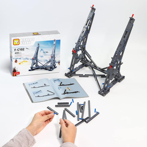 Millennium Falcon Vertical Display Bracket for Lego 75192 Starship Model, Sturdy Stand Building Kit