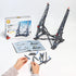 Millennium Falcon Vertical Display Bracket for Lego 75192 Starship Model, Sturdy Stand Building Kit