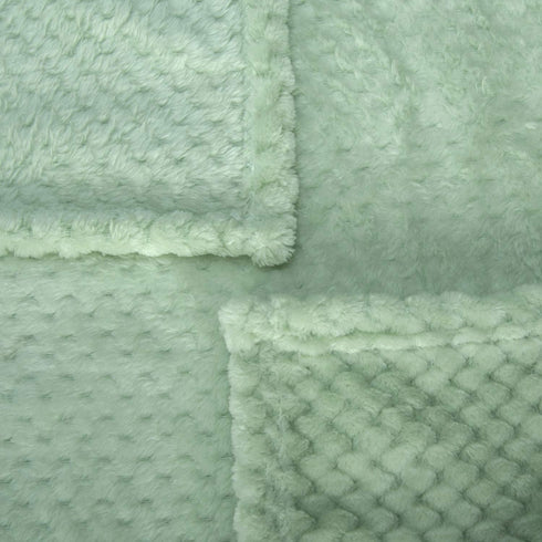 Fuzzy Blanket for Baby - Soft Warm Cozy Coral Fleece Toddler Receiving Blanket for Crib, Stroller, Travel (28Wx40L,