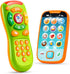 JOYIN Baby Toy Phone, Remote & Smartphone with Music, Fun Learning Musical Toys for Kids, Boys or Girls, Holiday Gifts