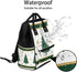 Hsnar Backpack Snowflakes Christmas Tree Waterproof Diaper Bag Large Capacity Baby Bag with Stroller Straps