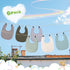 RAINFLOW 6 Set PCS Muslin Baby Drool Bibs - Adjustable Baby Boy Bib,Drool Bibs for Unisex Boys and Girls,Muslin Soft