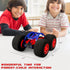 Stunt Remote Control Car with Oversized Sponge Tires, 2.4GHz Electric Race Stunt Vehicle Toy Double Sided 360° Rolling