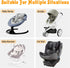 2-in-1 KAKIBLIN Infant Car Seat Insert, Carseat Head Insert & Body Support for Newborn, Reversible Newborn Car Seat
