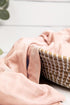 Set 47 Inches Premium Swaddle Blanket by BWD - Bamboo Viscose & Organic Cotton - Baby Girl Swaddle for Newborns