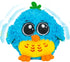 Baby Toys 6 to 12 Months & Up - 'Mr. Blue' Dancing & Singing Bird, Sound & Touch Activated Musical Toy for Infants