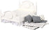 Mini Bed Set Dollhouse Furniture, 1/12 Scale Realistic Bedroom Accessories for 6 Inch Dolls