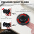 KAMBOLLY 5 Set Pcs Fidget Toys Adults Metal Fidgets Toy Magnetic Slider Clicker/Spinner for Stress & Anxiety Relief