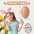 sportsvoutdoors 12pcs 2-Color Set, Wooden Fake Eggs, Wooden Easter Eggs, DIY Kitchen Pretend Game Food Children's