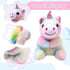Yaozyety 3-8 Unicorn Plush Shoulder Magnet Stuffed Animal Toys, Cute Plushies Gift Present for Years Old Girls, Costume