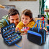 ZUIKAKU 40 40 1:64 Carrying Case for Monster Jam Trucks, Kids Toy Truck Storage Compatible with Monster Jam Trucks