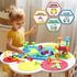 Set 101Pcs 3-6 Ggiibro Peg Board Toy DIY Building Stacking Toys for Kids Years Old,STEM Educational Kids Toy for Brain