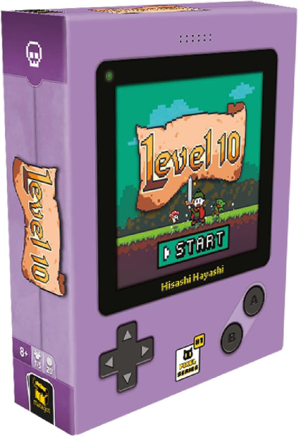 Level 10 Card Game, 8-Bit Themed Puzzle Game, Fun Family Game for Kids and Adults, Ages 8+, 1-5 Players