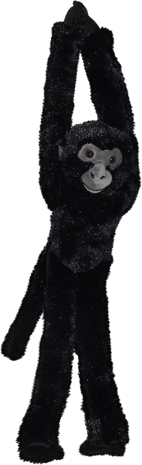 Wild Republic Spider Monkey Black, Monkey Stuffed Animal, Plush Toy, Gifts for Kids, Hanging 22 Inches