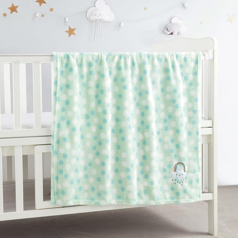 30"X40" CREVENT Lightweight Fuzzy Fluffy Warm Plush Baby Blanket for Infant Toddler Newborn Unisex Crib Cot Stroller