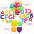 Alphabet Learning Toys for Kids, 40PCS ABC Toys for Ages 3-5, Educational Letter and Number Mochi Squishy Toys