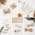 16 Pcs Butterfly Flower Hair Clips for Girls, Fully Lined Handmade Barrettes Hair Accessories