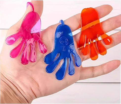 Tuko 20PCS Sticky Hands, Fun Toys for Kids' Party Favors, Stretchy Sticky Hands for Birthday Parties, Sensory Toys