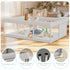 besuhot 74 50 inch, Baby Playpen Baby Playard Large playpen x Playpen for Babies and Toddlers with Gate, Safety