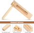 Gadpiparty 2 Pieces Wooden Spinning Ratchet Noise Maker - Traditional Grogger Toy for Parties and Celebrations