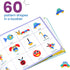 36 60 3+ 4-8 LiKee Open Ended Wooden Shape Puzzles with Blocks and Pattern Shapes for Toddlers Years Old, Montessori