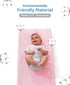 Loonah 27" 16" Compact Small Changing Pad with Cover - X Contoured Baby Diaper Changing Pad for Combo Crib